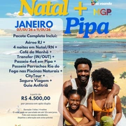 Nordeste Excursão 2 em 1 - NATAL e PIPA
